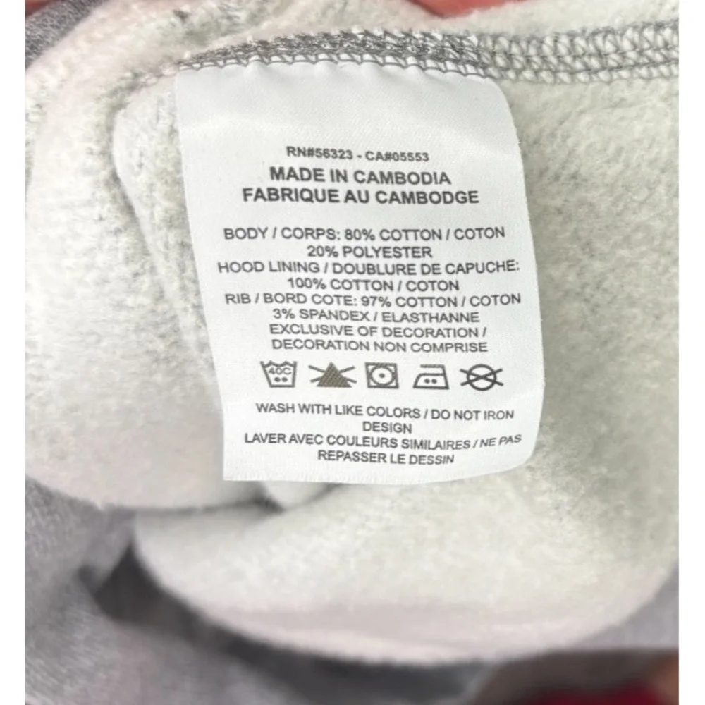 NIke Youth Boys Girls Grey Pullover Hoodie Sweatshirt‎ Long Sleeve Medium